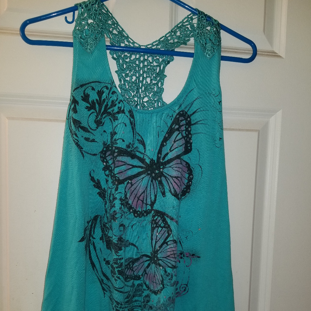 Hybrid tank top